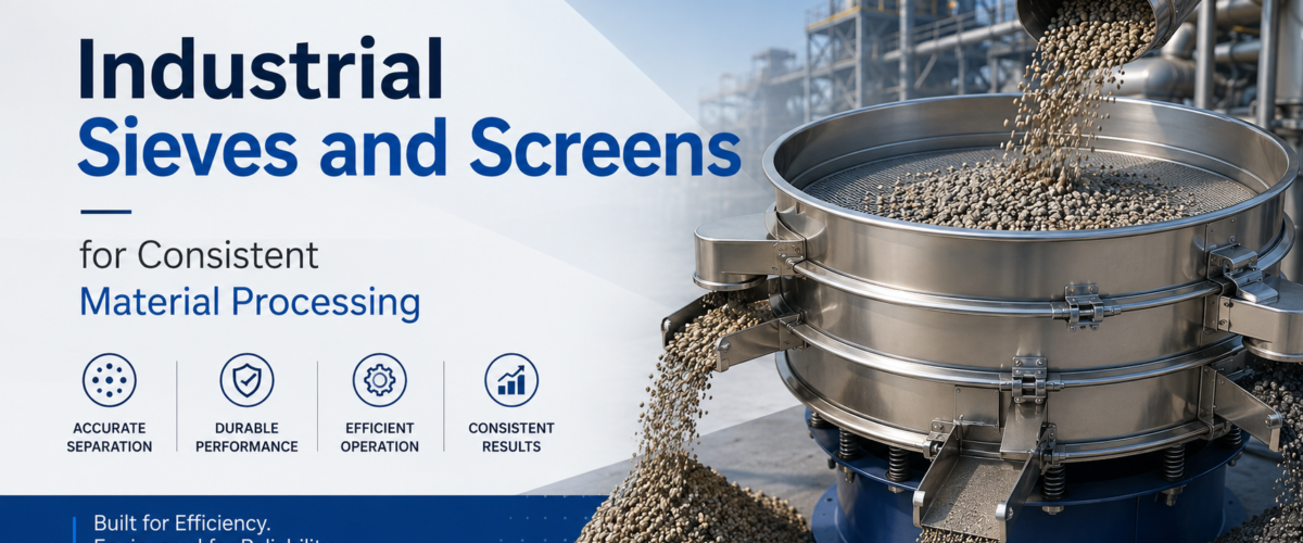 Industrial sieves & screens