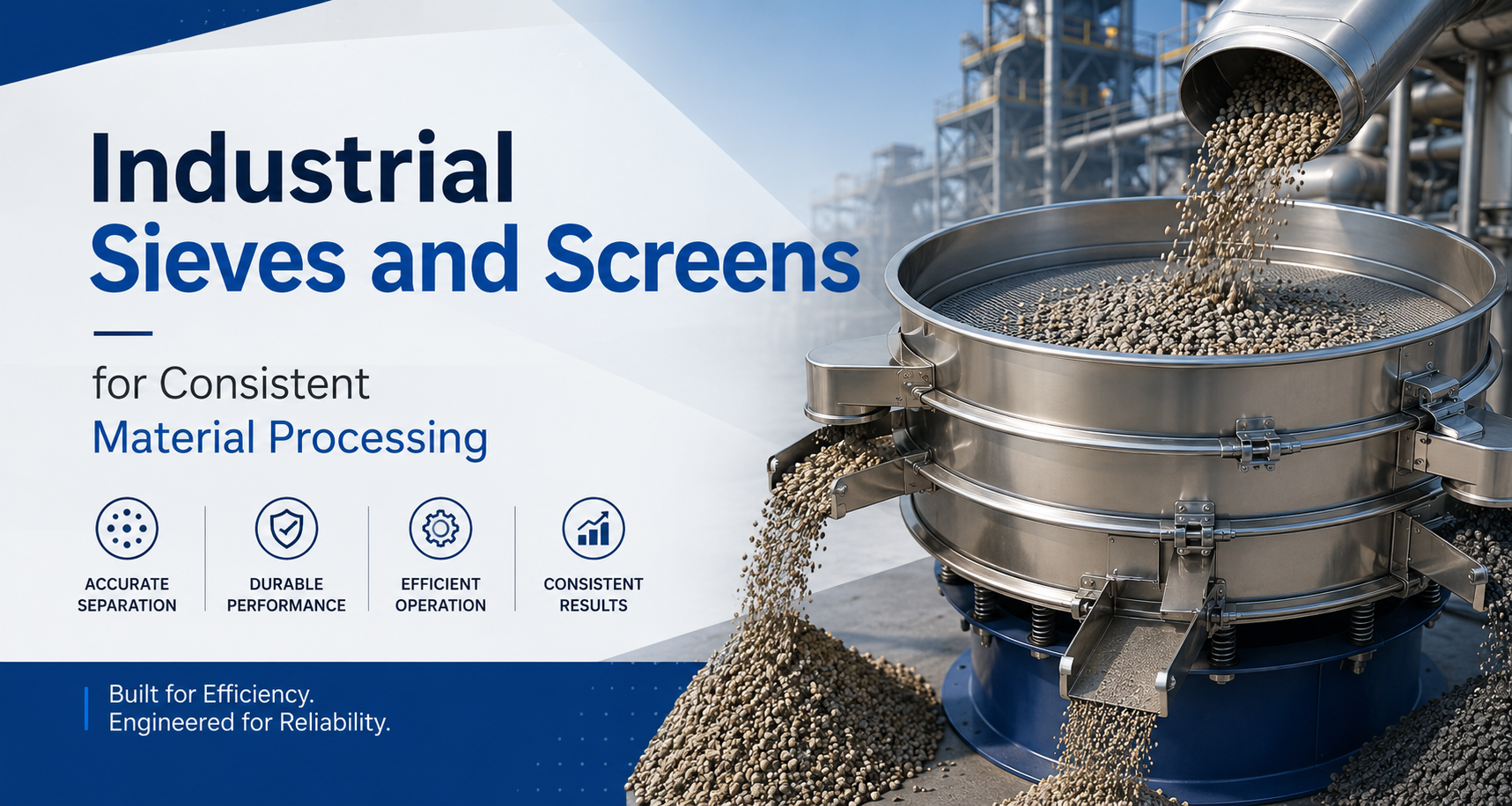 Industrial sieves & screens
