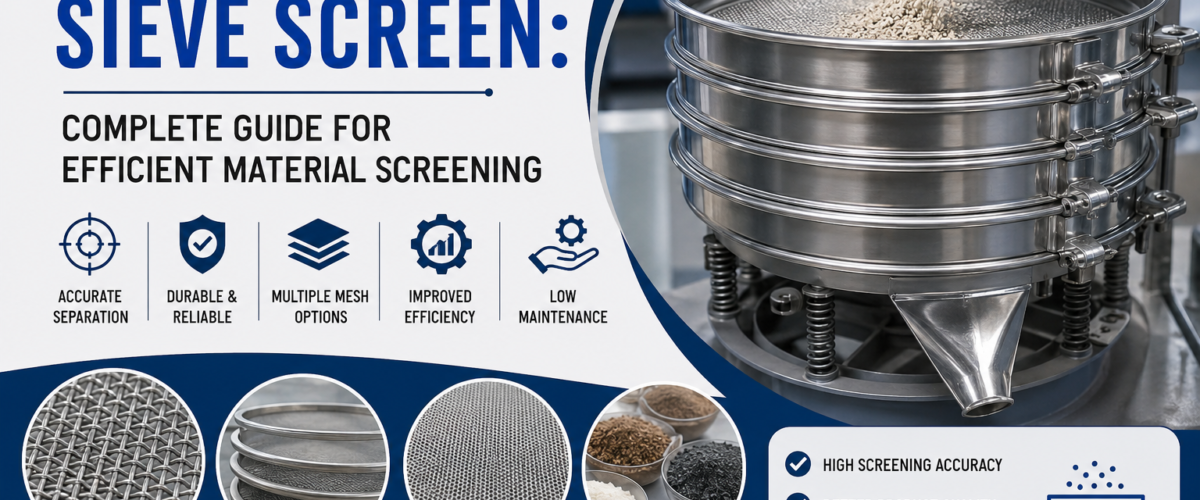 Industrial sieves and screens