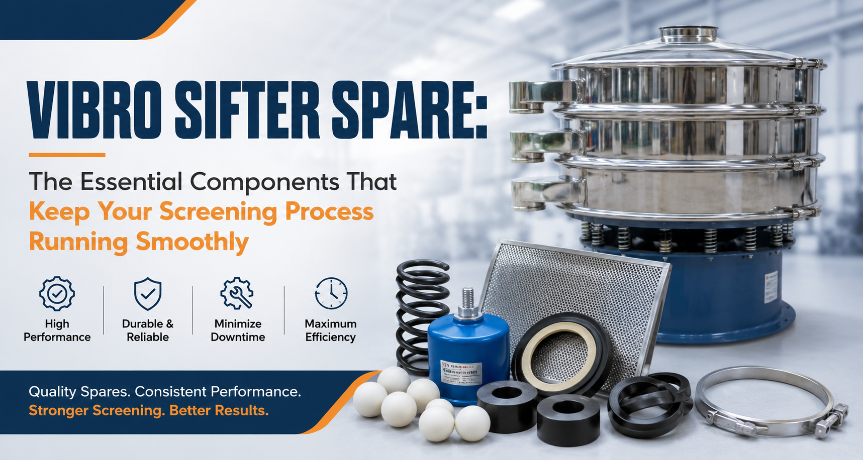 Vibro sifter spare parts