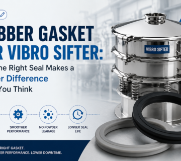 Rubber gasket for vibro sifter