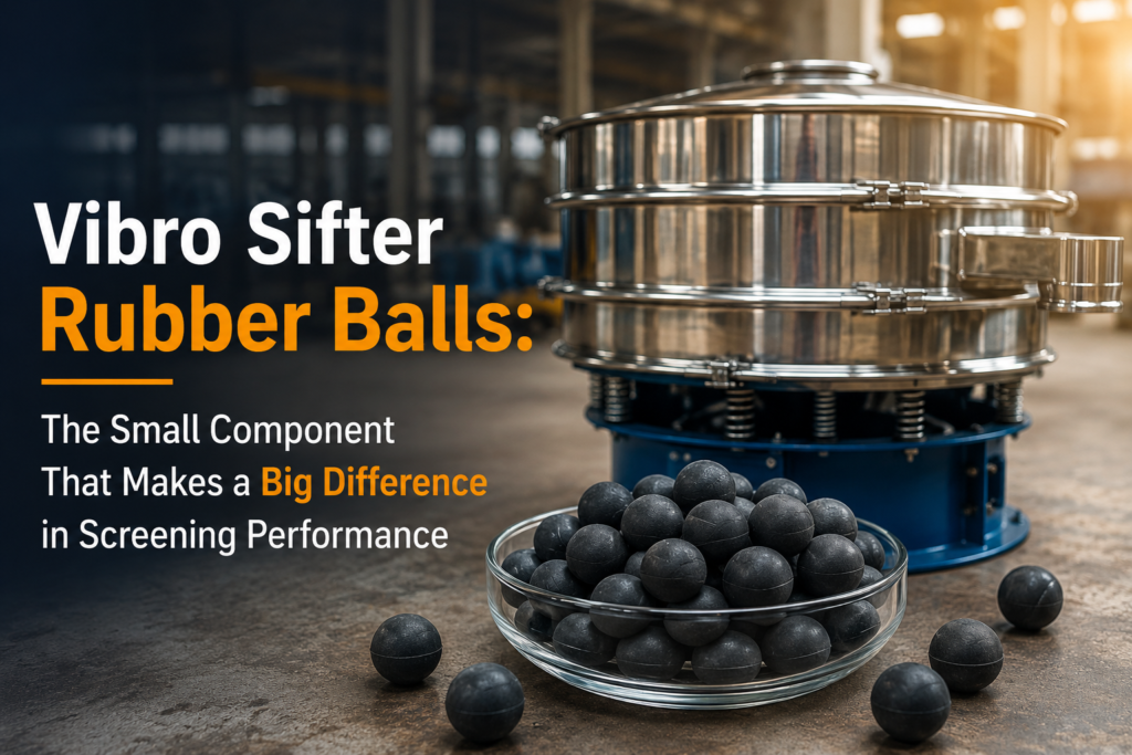 Vibro Sifter Rubber Balls