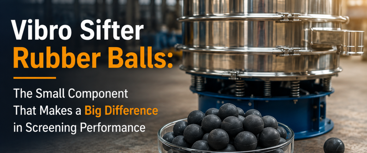 Vibro Sifter Rubber Balls