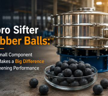 Vibro Sifter Rubber Balls