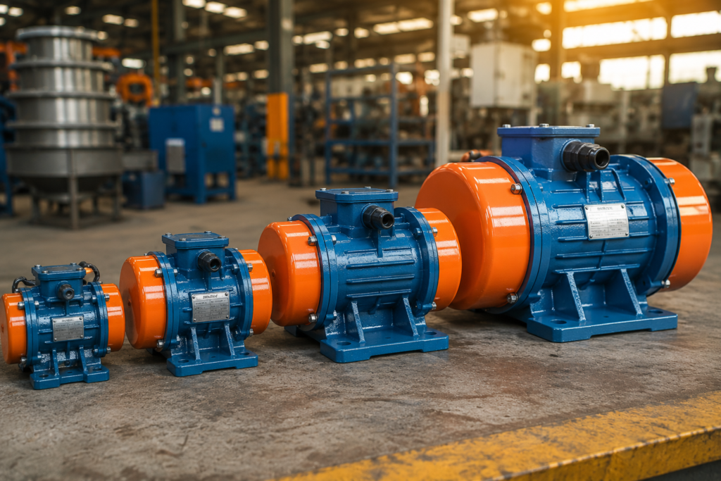Foot Mounted Vibratory Motor