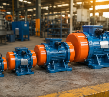 Foot Mounted Vibratory Motor