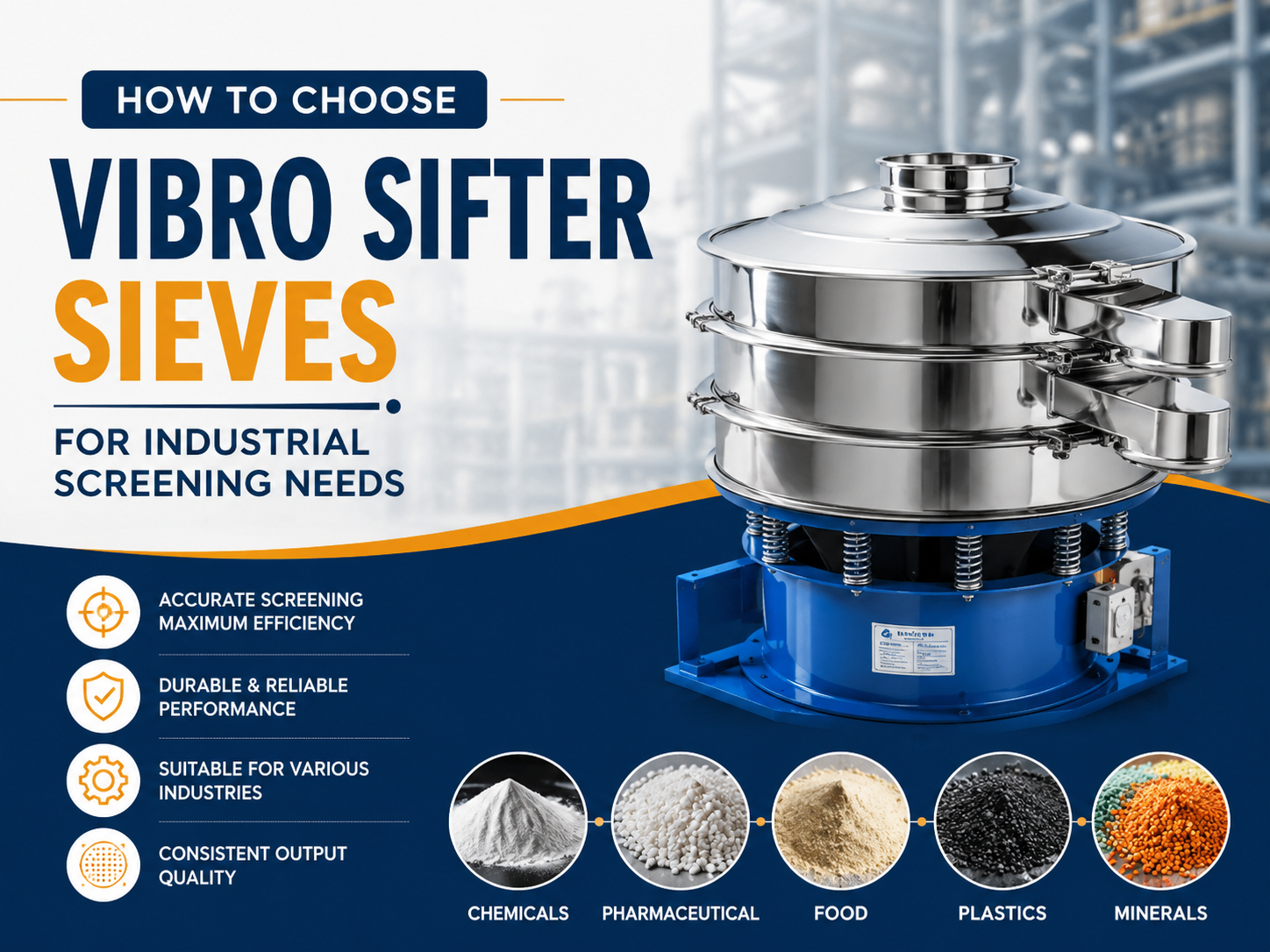 Vibro sifter sieves