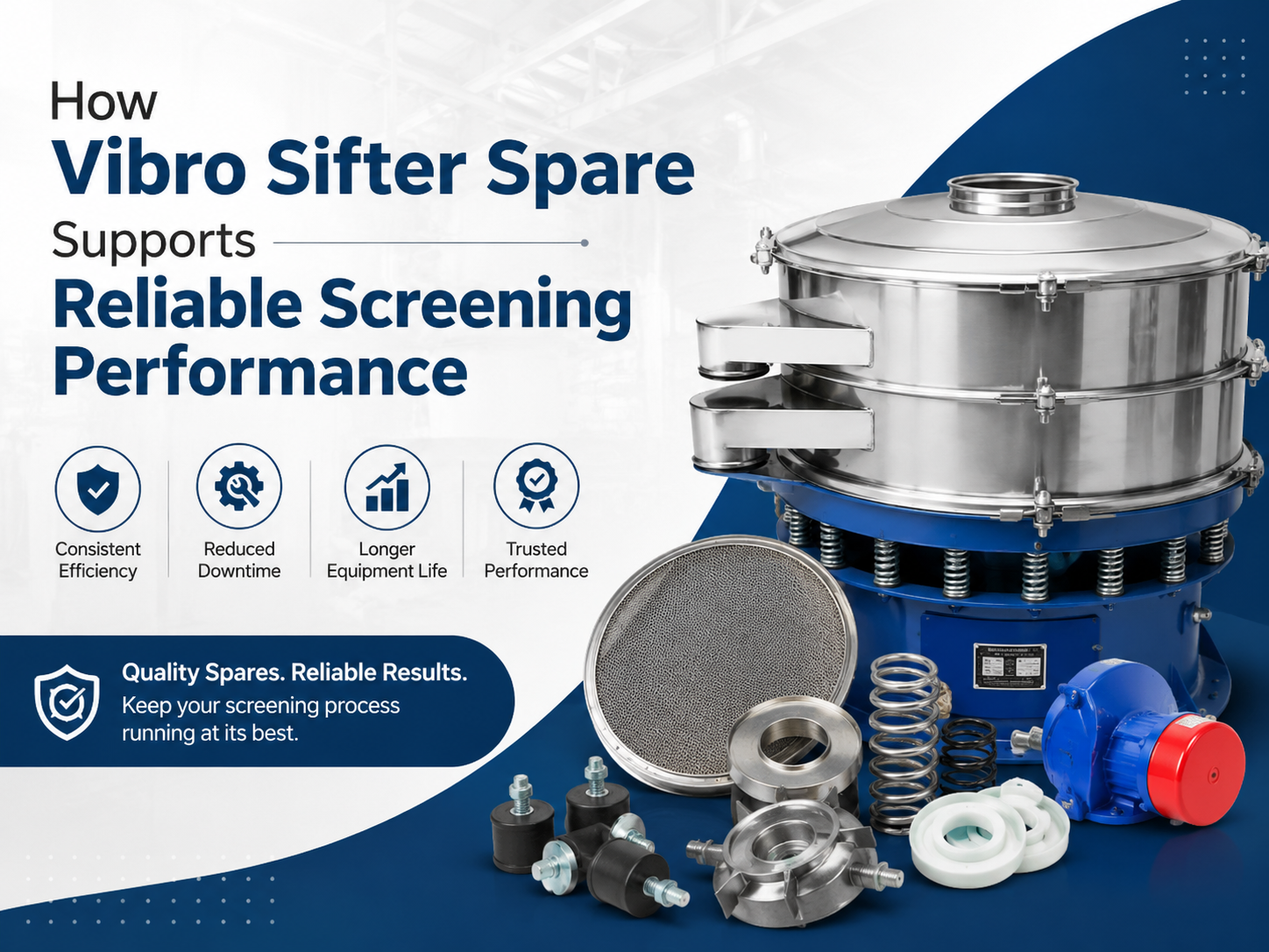 Vibro sifter spare parts