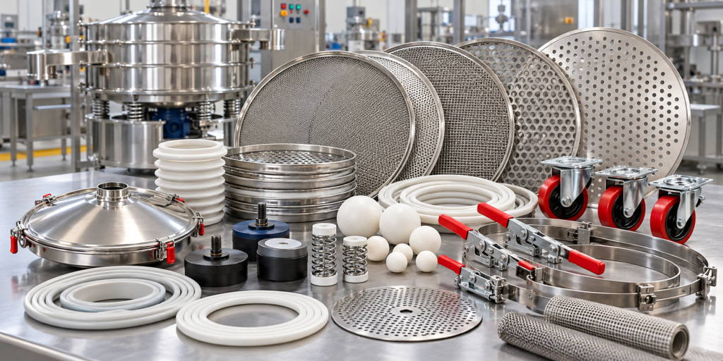 Vibro Sifter Spare Parts Manufacturer in India